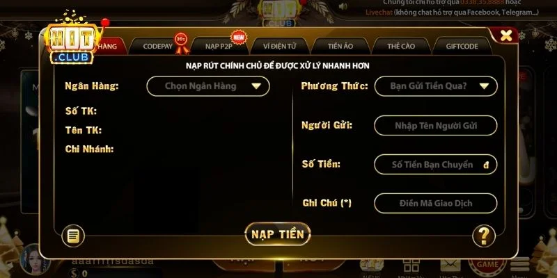 Hitclub ⚜️ Tải Hit Club Game Bài 2026, Xanh Chín + 99 USD 17 Hướng dẫn các thao tác giao dịch tại Hit Club