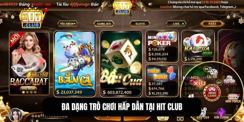 Hitclub ⚜️ Tải Hit Club Game Bài 2026, Xanh Chín + 99 USD 9 Hit Club mang đến đa dạng trò chơi, đáp ứng mọi nhu cầu giải trí của người chơi.